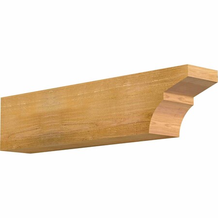 Ekena Millwork Monterey Rough Sawn Rafter Tail, Western Red Cedar, 6"W x 8"H x 36"L RFT06X08X36MON00RWR